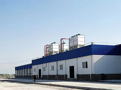 مستودع تبريد للفواكه والخضروات بسعة 8000 طن – في أوزباكستان