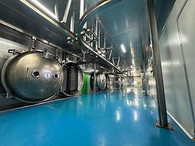 مشروع التجفيف بالتجميد في مدينة Yantai