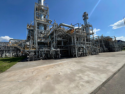 مشروع تسييل ثاني أكسيد الكربون (CO₂) لمصنع الأمونيا