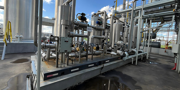 مشروع تسييل ثاني أكسيد الكربون (CO₂) لمصنع الأمونيا